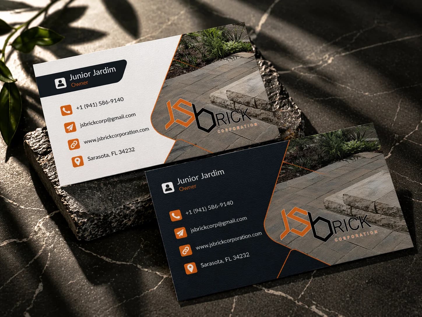 Custom business card design by RBTechon