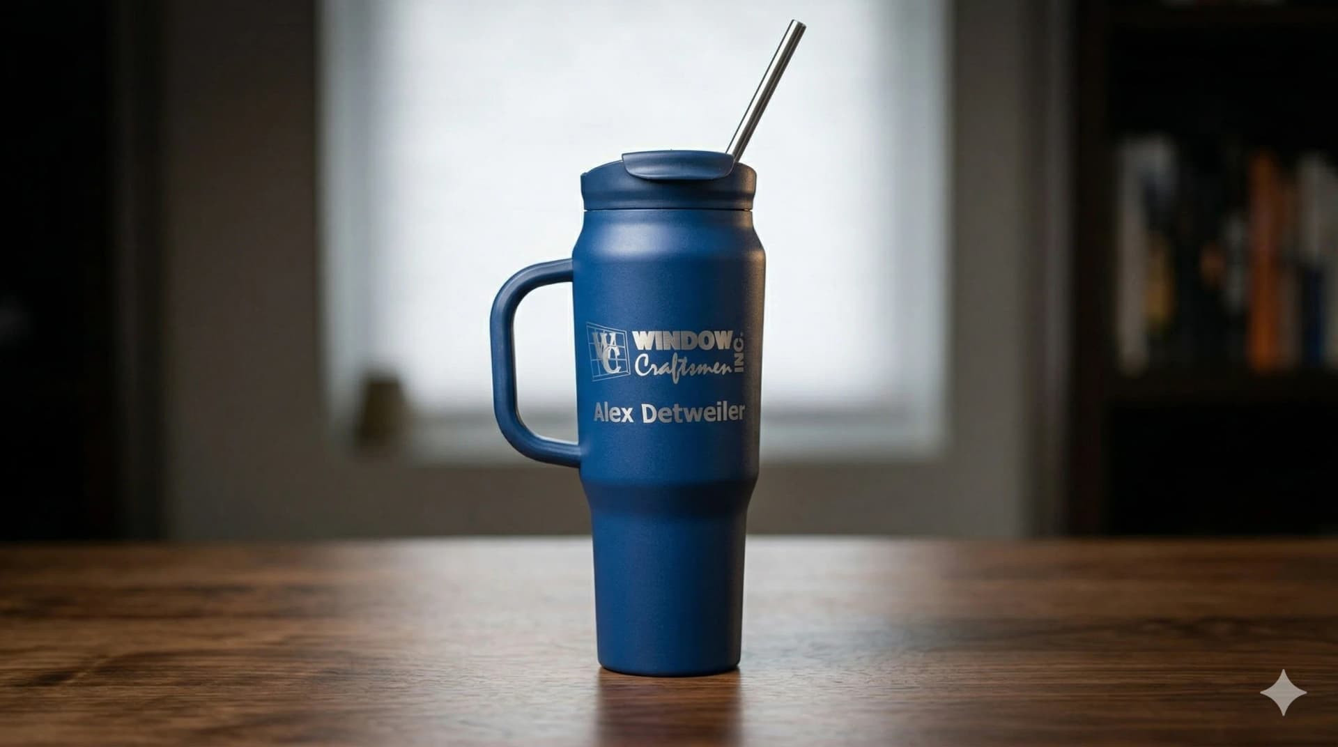 Laser engraved stainless steel tumbler corporate gift — RBTechon