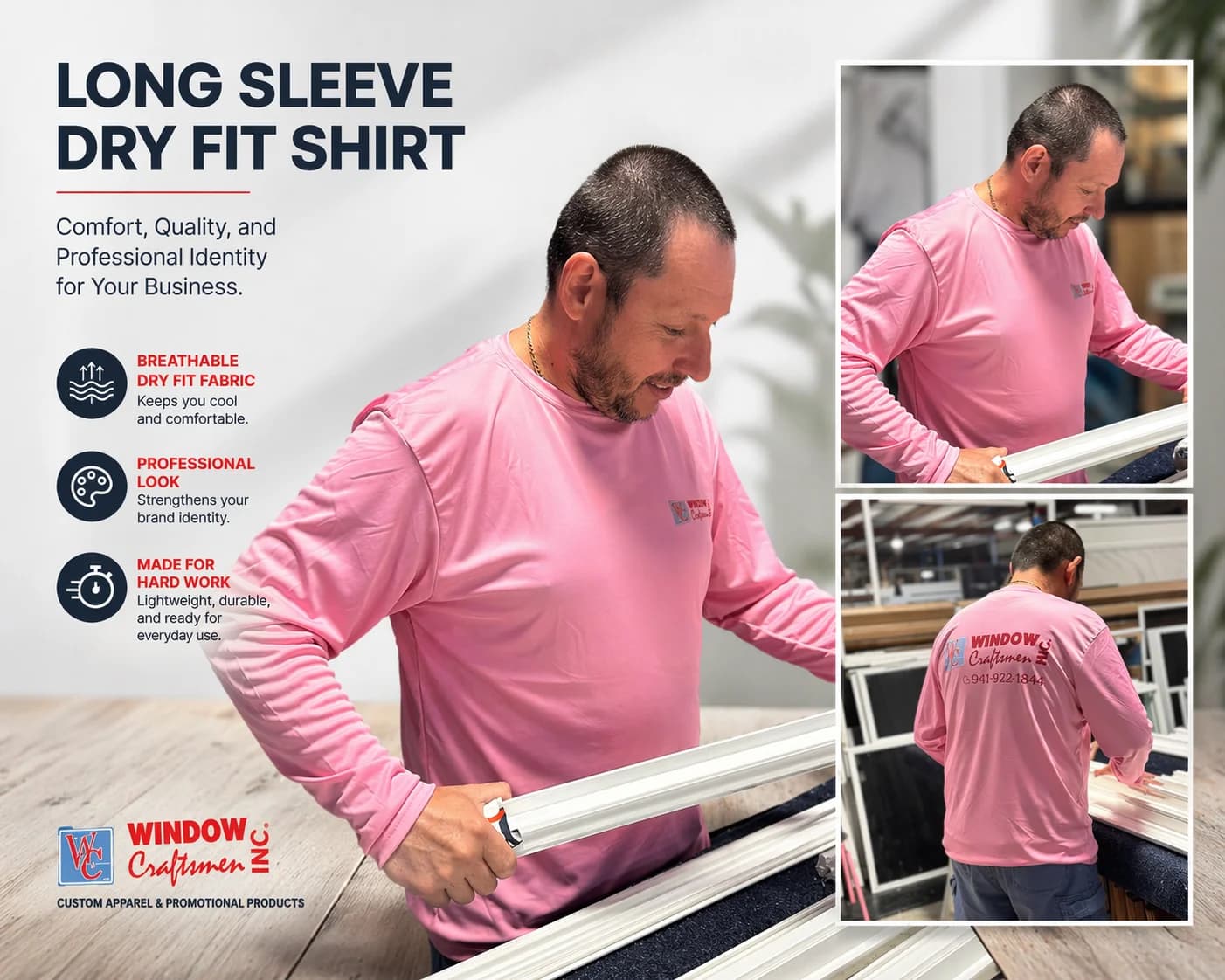 Custom long sleeve shirt